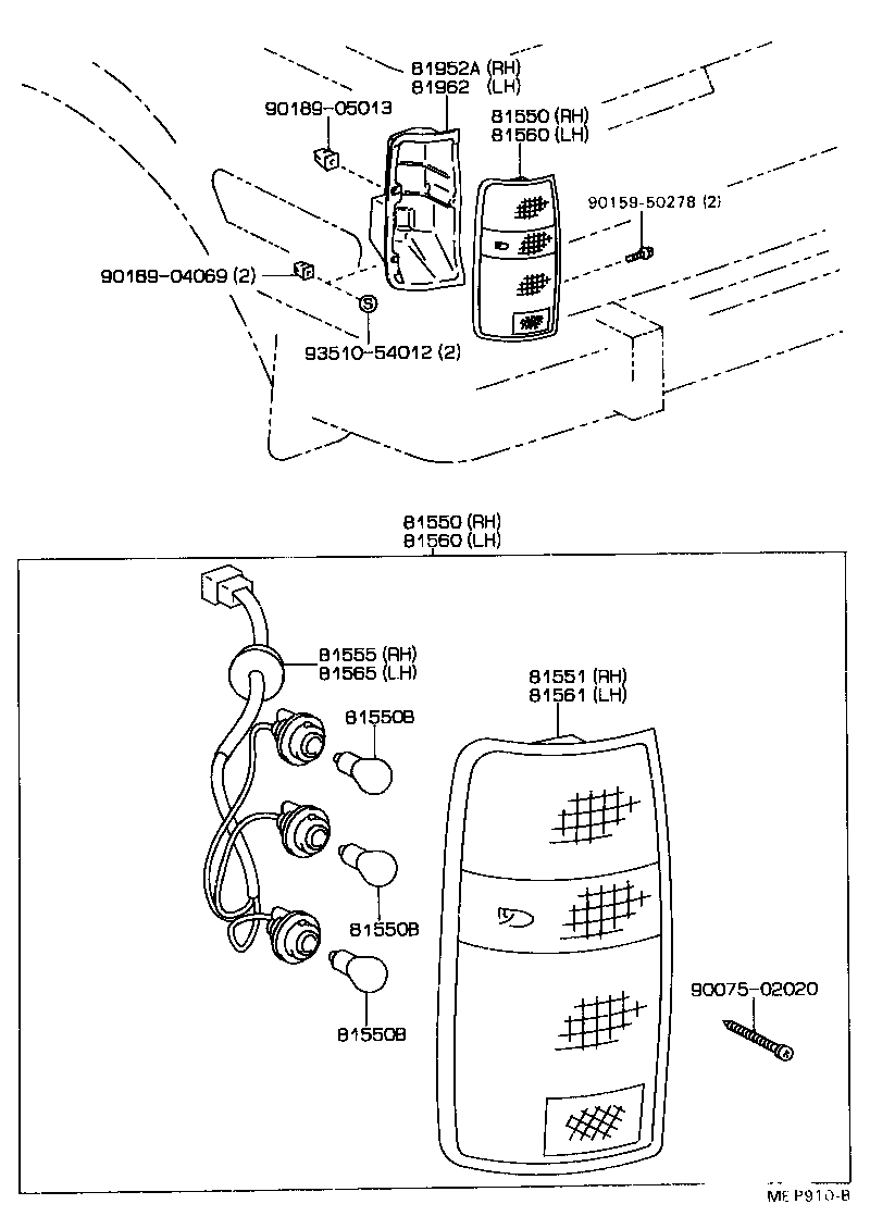 TOYOTA 9913211270 - Kvēlspuldze, Miglas / Aizm. lukturi autodraugiem.lv