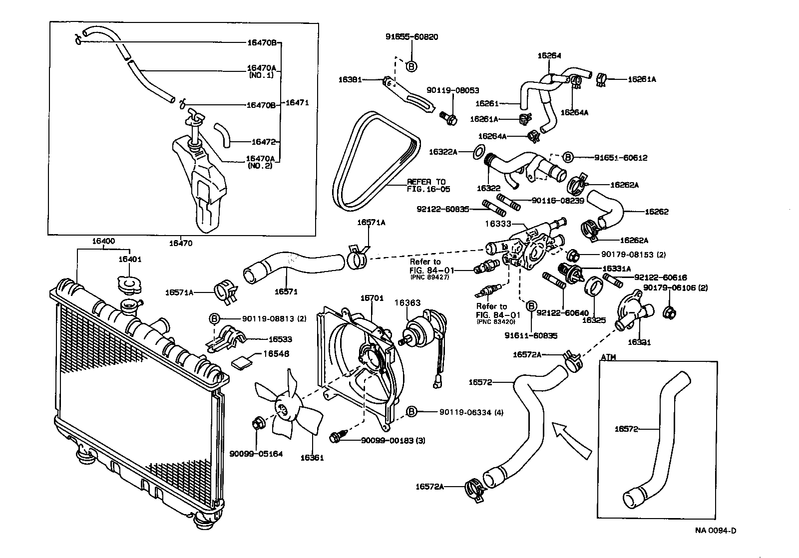 TOYOTA 16400-11170 - Radiators, Motora dzesēšanas sistēma autodraugiem.lv