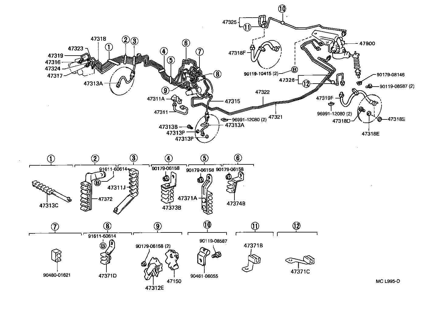 LEXUS 9094702669 - Bremžu šļūtene autodraugiem.lv