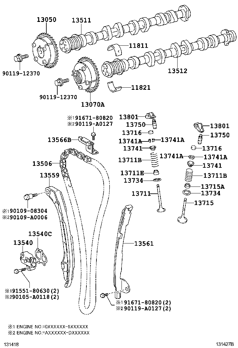 TOYOTA (FAW) 13801-0P010 - ARM SUB-ASSY, VALVE ROCKER, NO.1 autodraugiem.lv