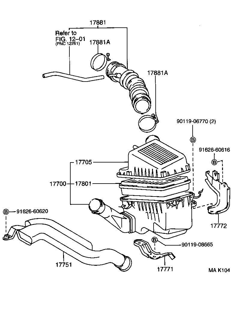 Berliet 17801-11080 - Gaisa filtrs autodraugiem.lv