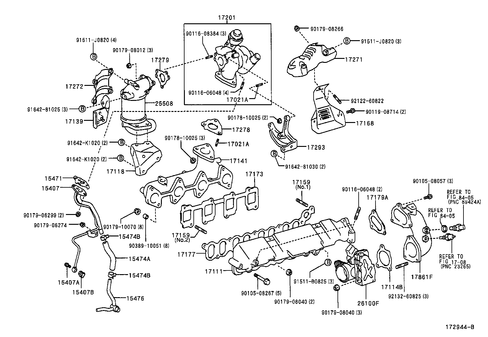 TOYOTA 1720127040 - Kompresors, Turbopūte autodraugiem.lv