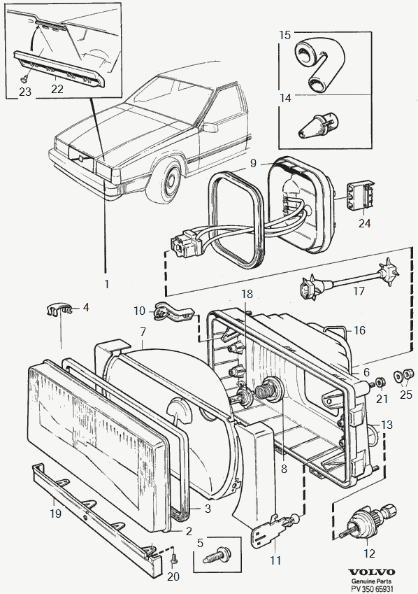 Volvo 1321651 - Pamatlukturis autodraugiem.lv