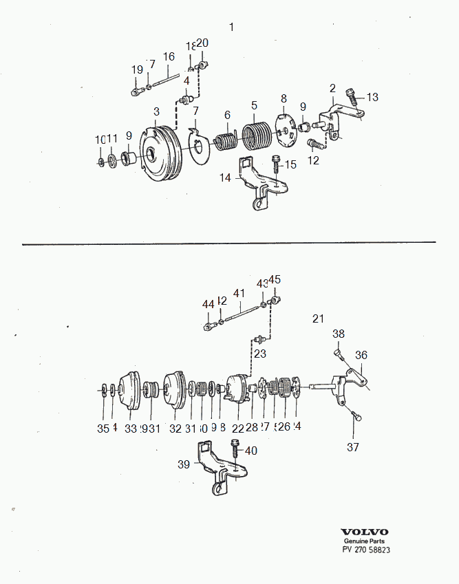 DAF 1306244 - Sajūgs, Radiatora ventilators autodraugiem.lv