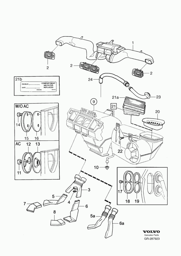 VOLVO 1390135 - Rain cap autodraugiem.lv