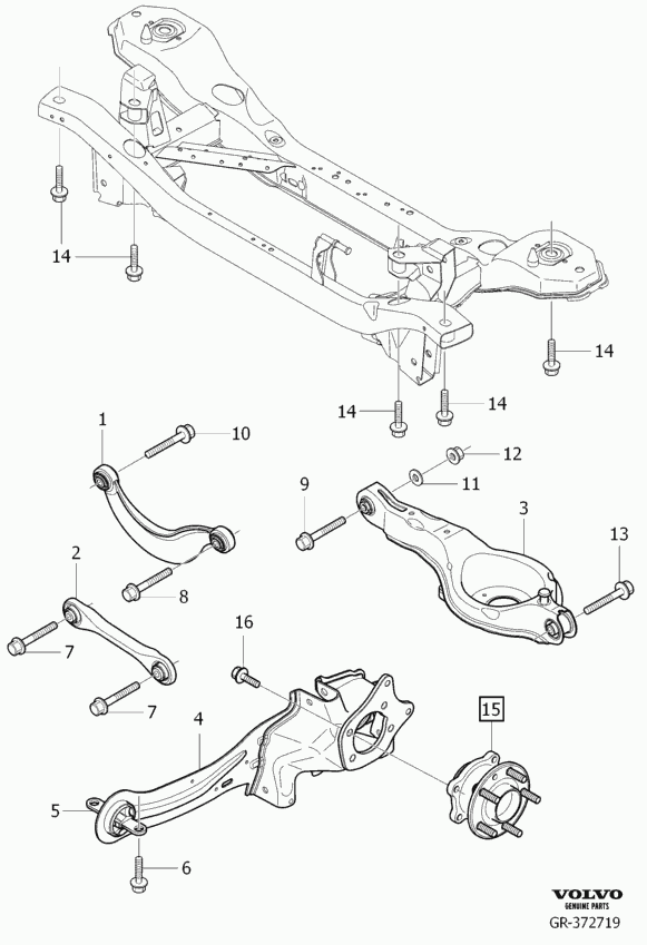 FORD 31387062 - Link arm lower autodraugiem.lv