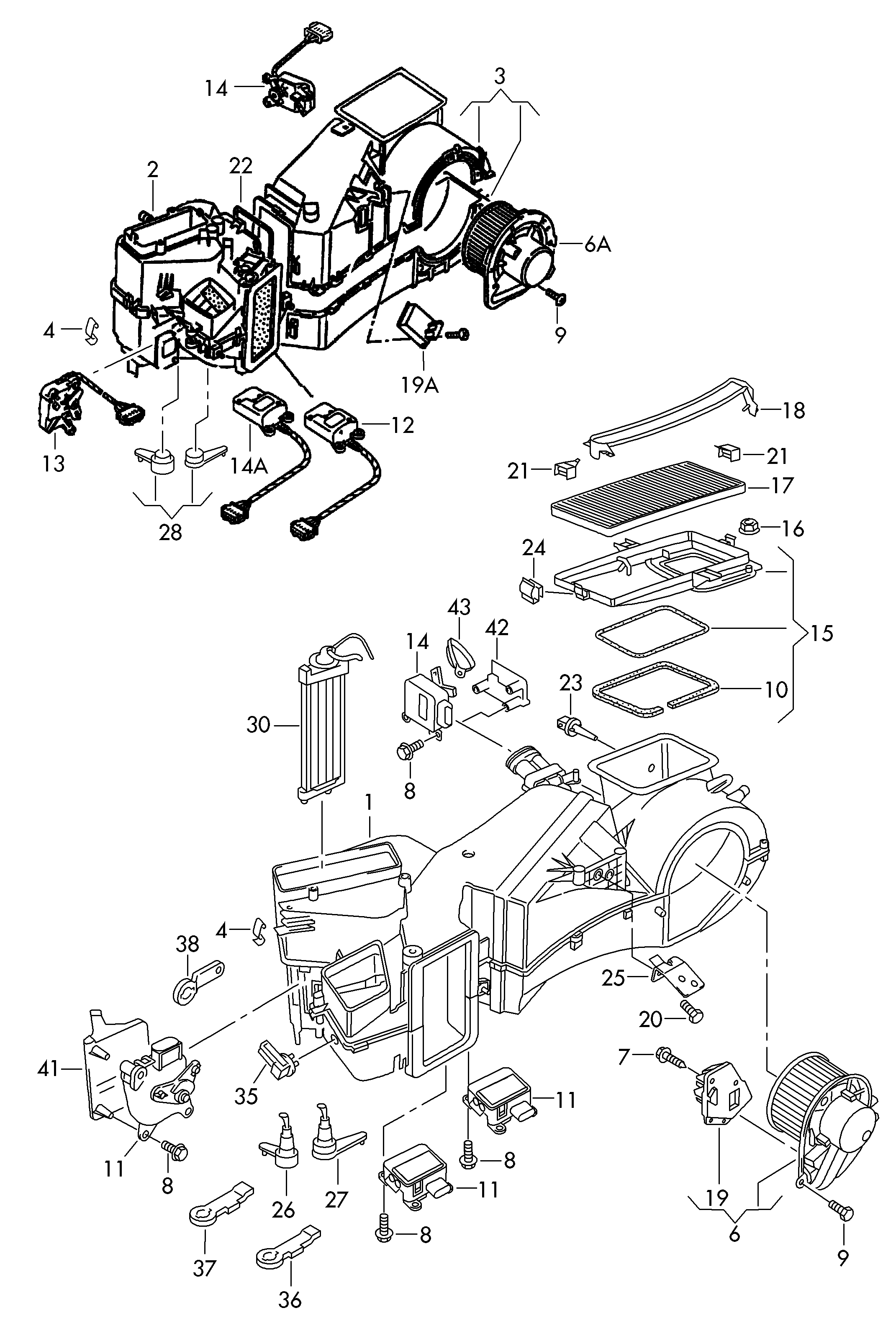 AUDI 8D1 820 511 B - Regulēšanas elements, Jaucējkrāns autodraugiem.lv