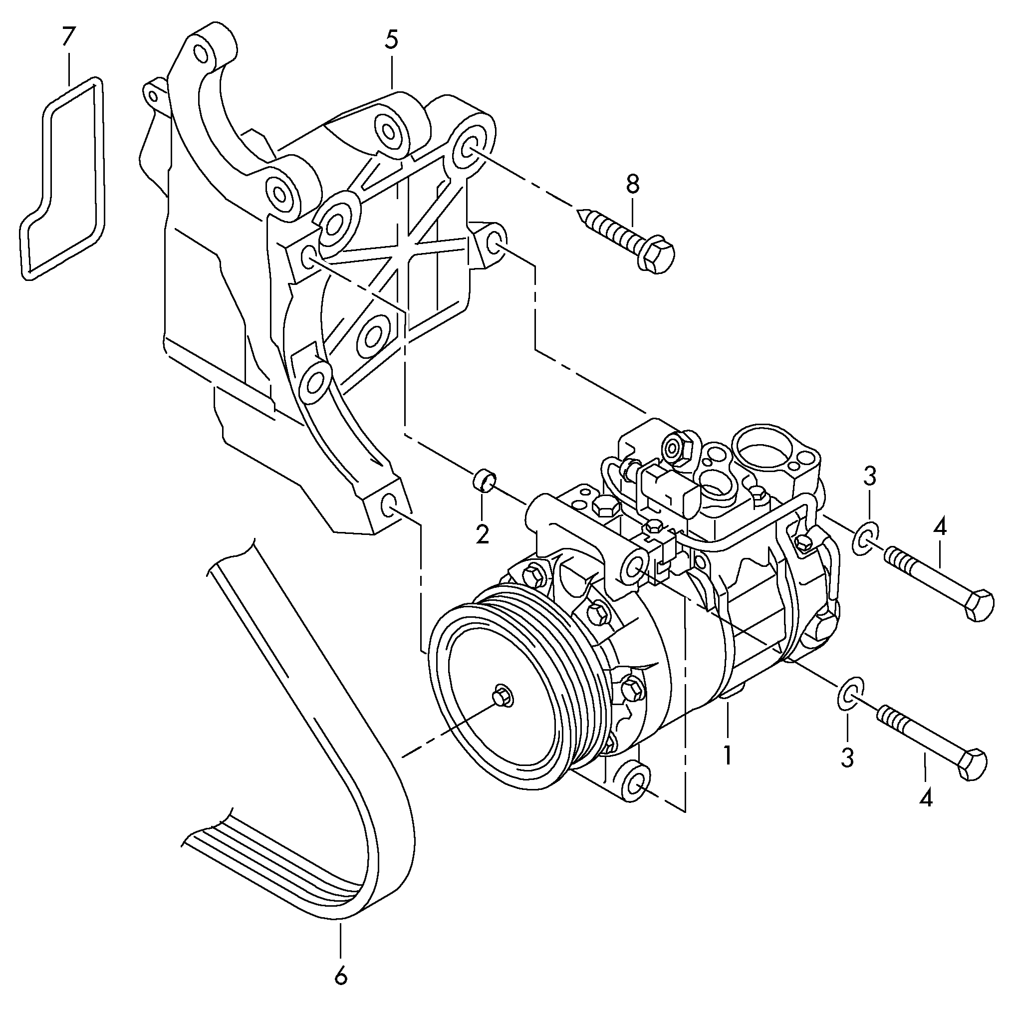 Skoda G 052 300 A2 - Coolant compressor oil autodraugiem.lv