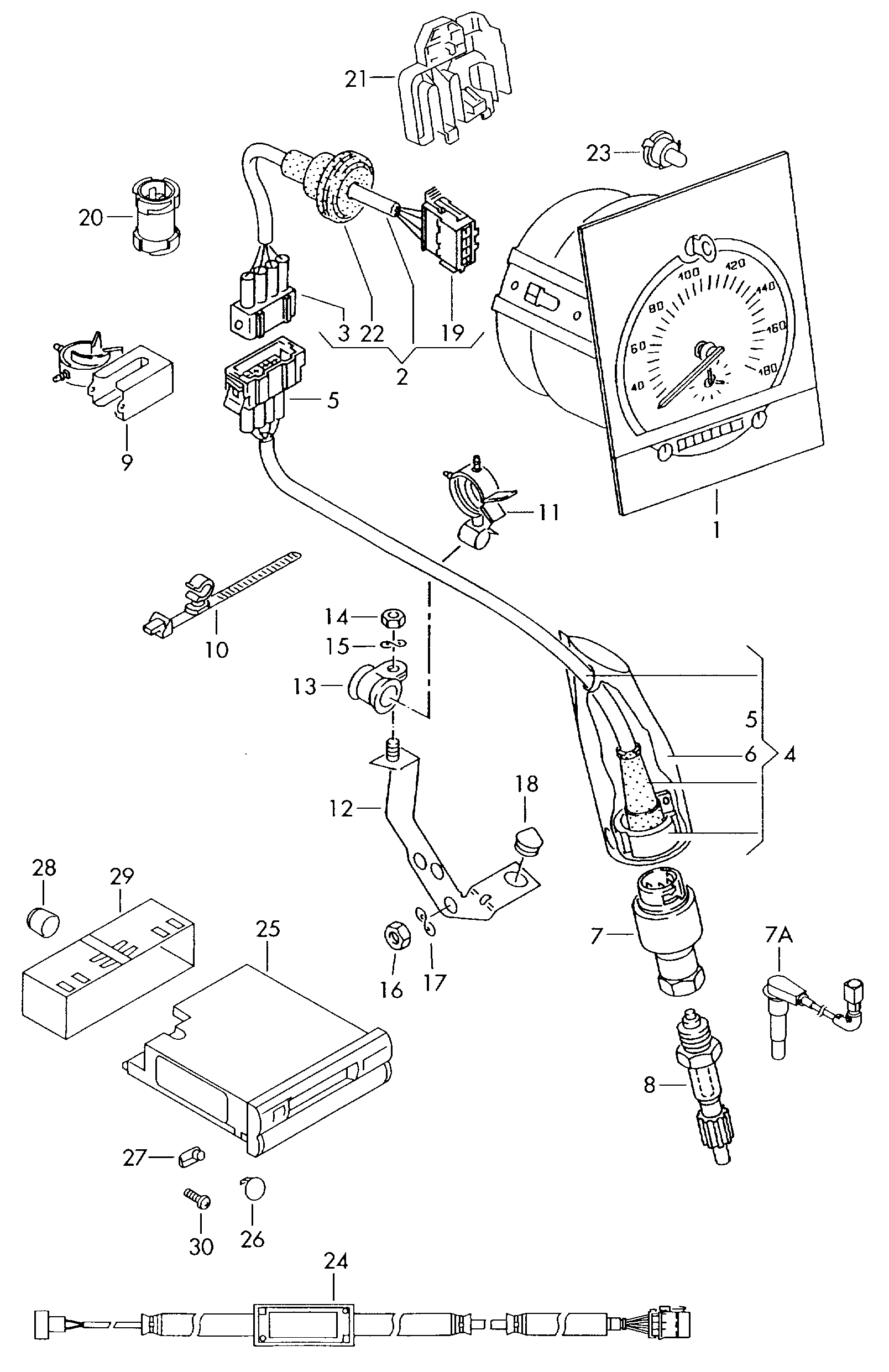 VAG 4A0 919 040 C - Kvēlspuldze, Instrumentu paneļa apgaismojums autodraugiem.lv