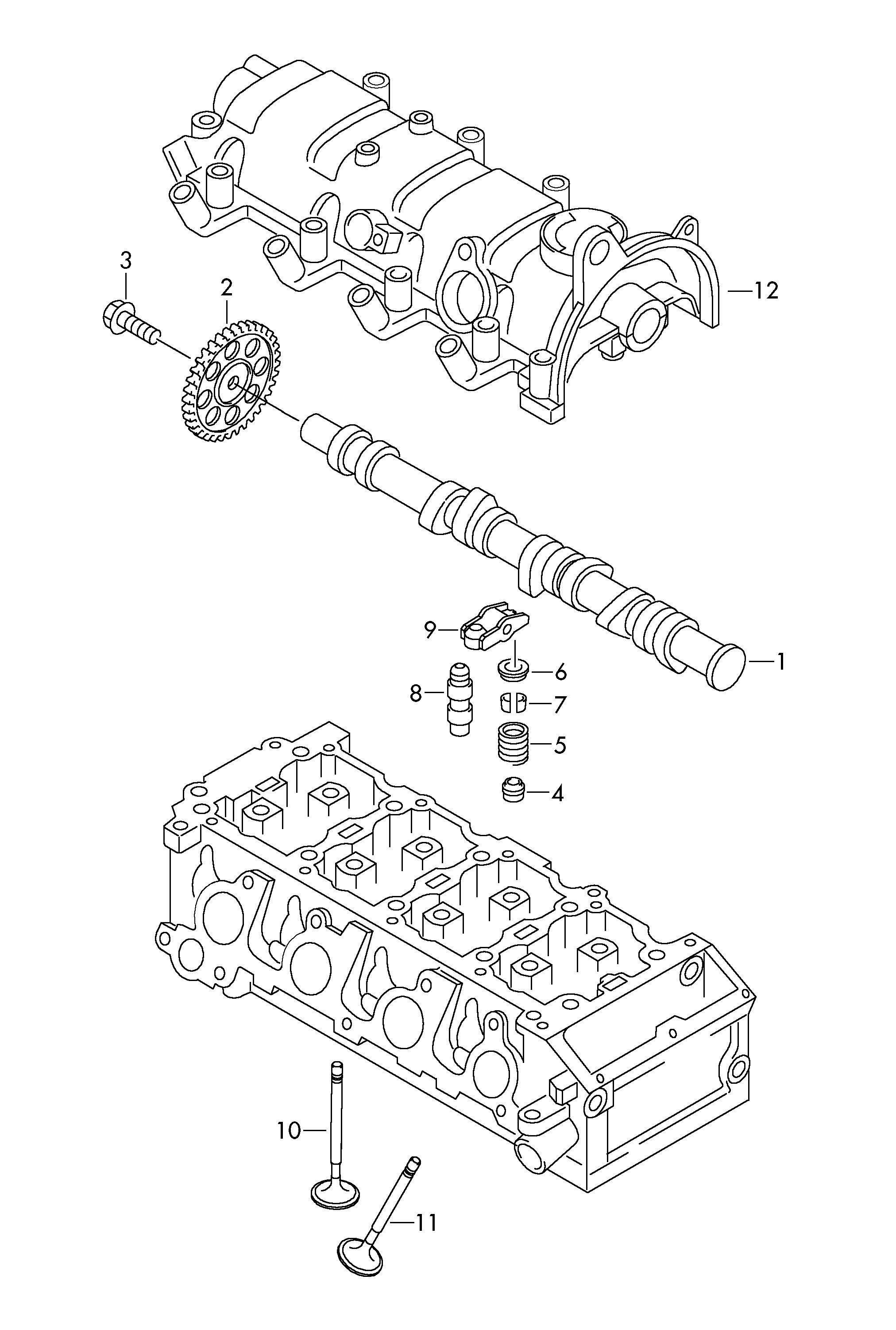 VW 03F 109 611 C - Izplūdes vārsts autodraugiem.lv