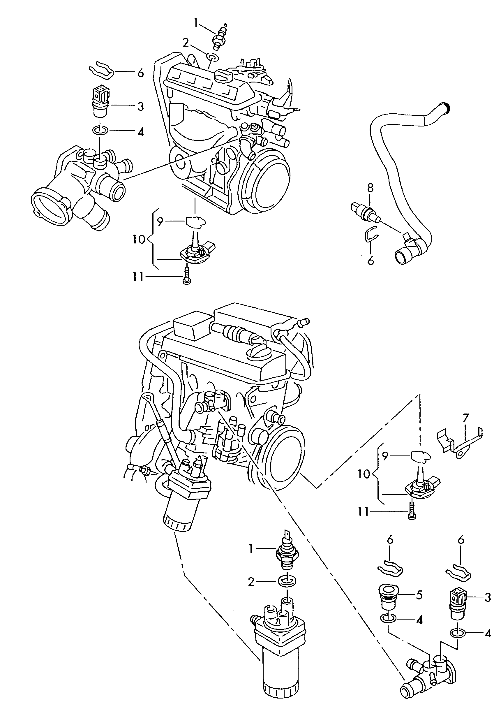 Skoda 1J0 919 379 A - Devējs, Ārējā temperatūra autodraugiem.lv