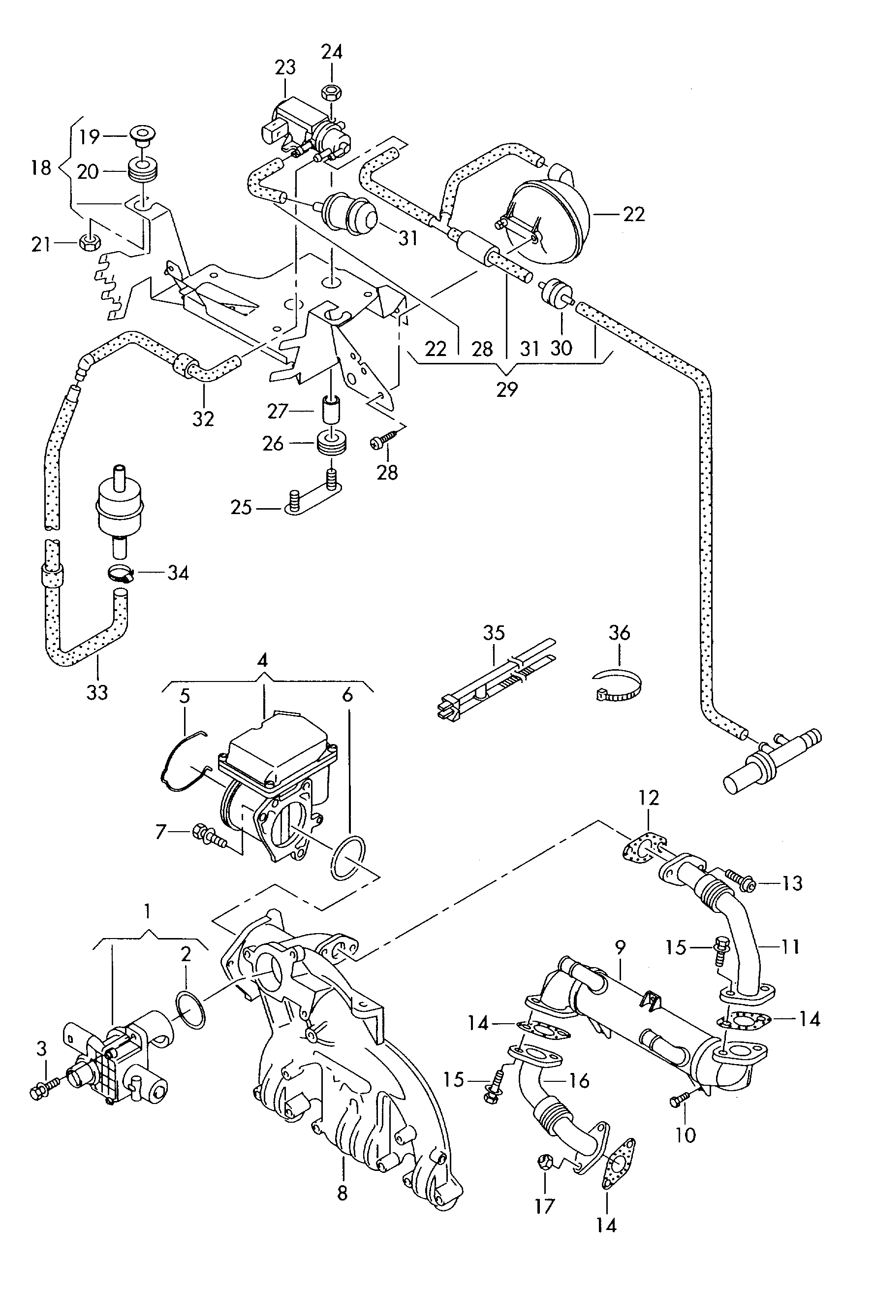 AUDI 038131501BF - Izpl. gāzu recirkulācijas vārsts autodraugiem.lv