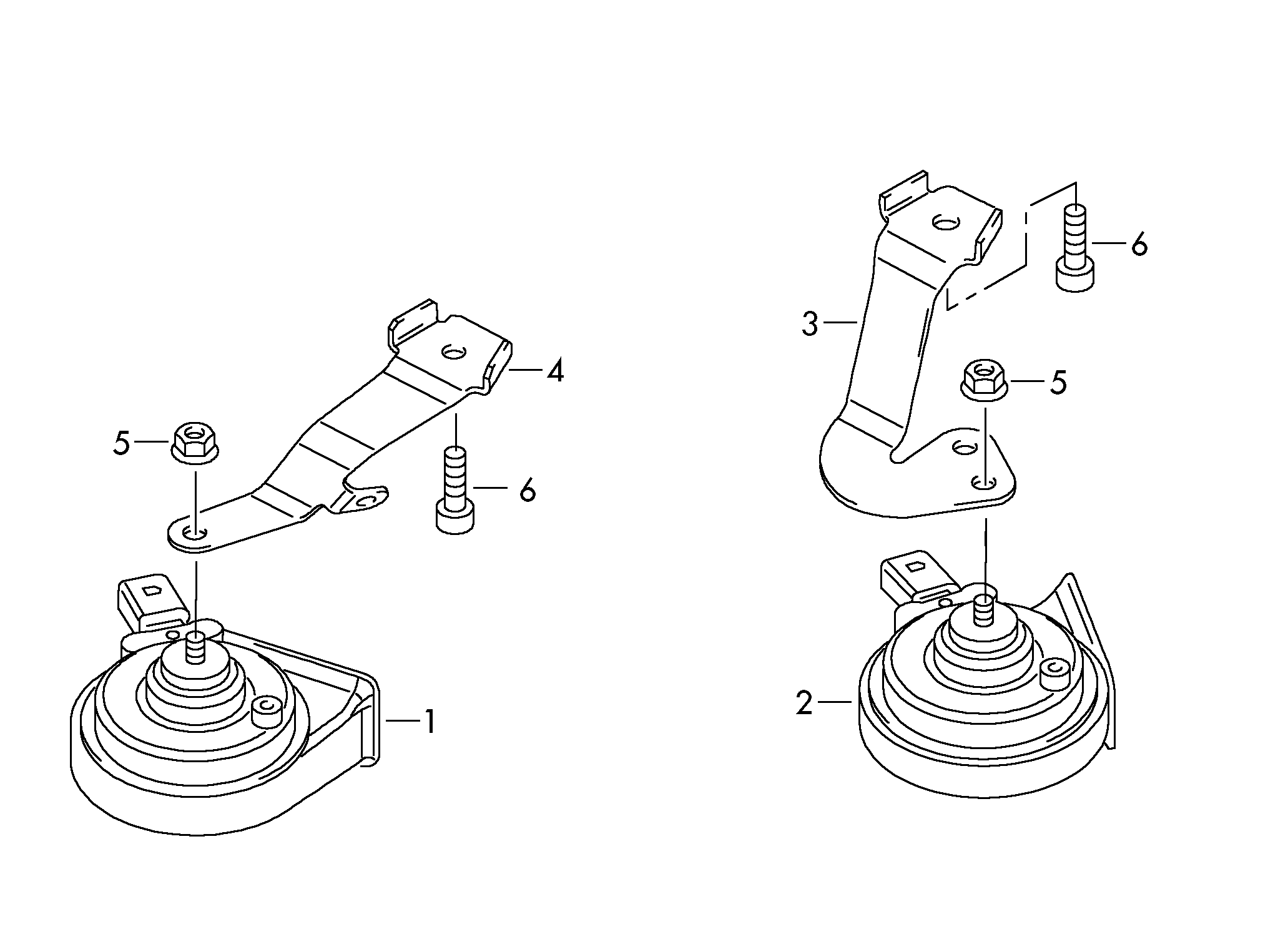 VAG 5C0 951 221 B - Skaņas signāls autodraugiem.lv