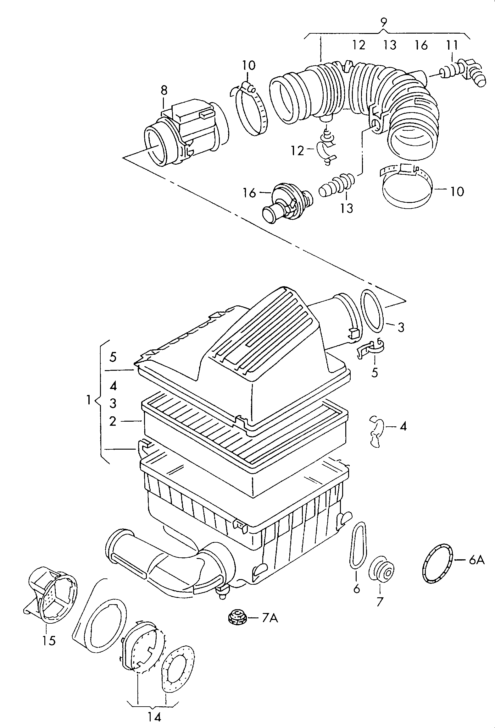 VAG 021 906 462 - Gaisa masas mērītājs autodraugiem.lv