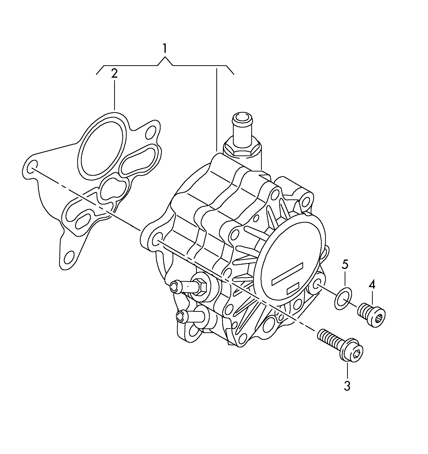 Seat 03G 145 215A - Blīve, Vakuumsūknis autodraugiem.lv