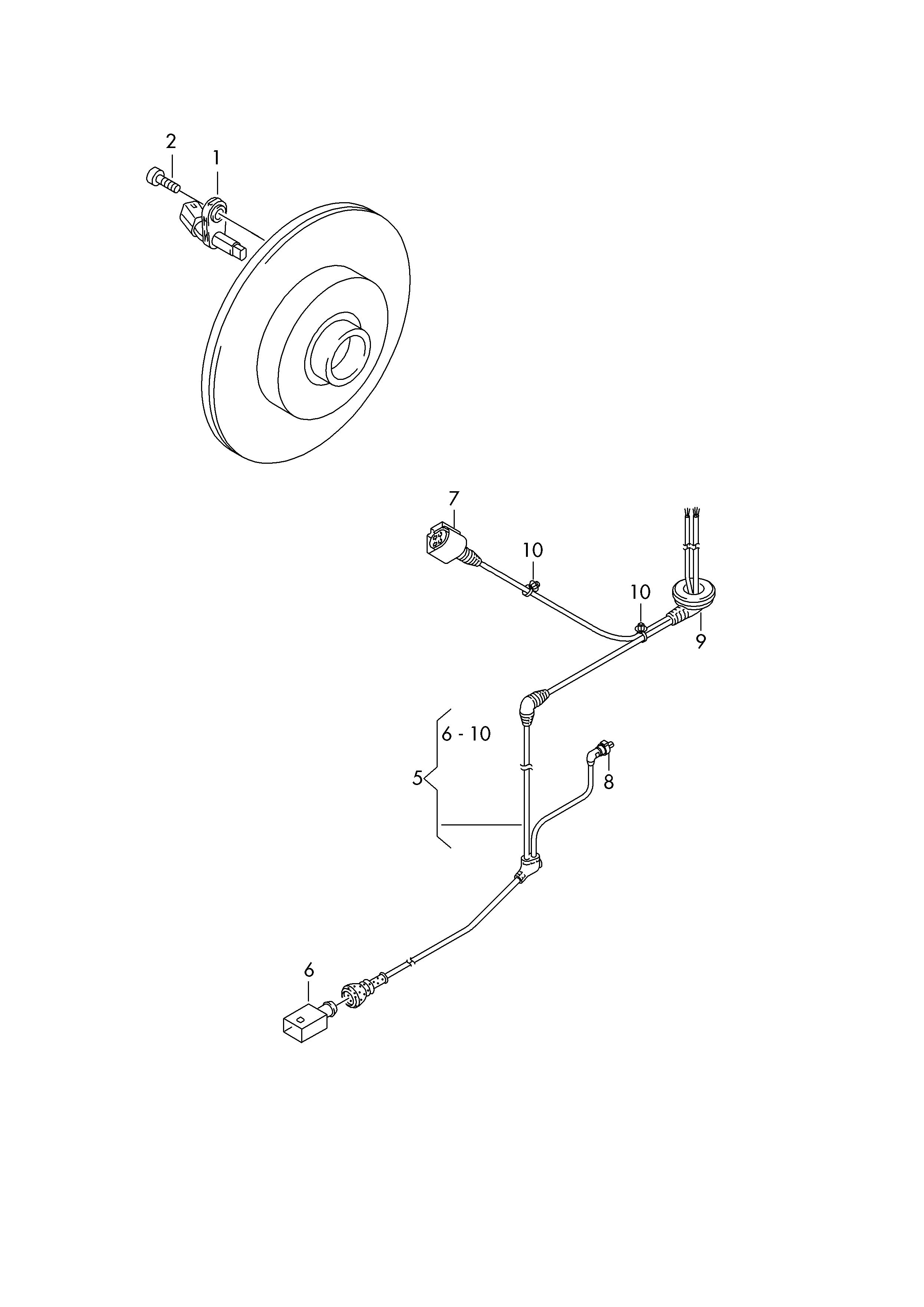 Seat WHT 003 860 - Devējs, Riteņu griešanās ātrums autodraugiem.lv