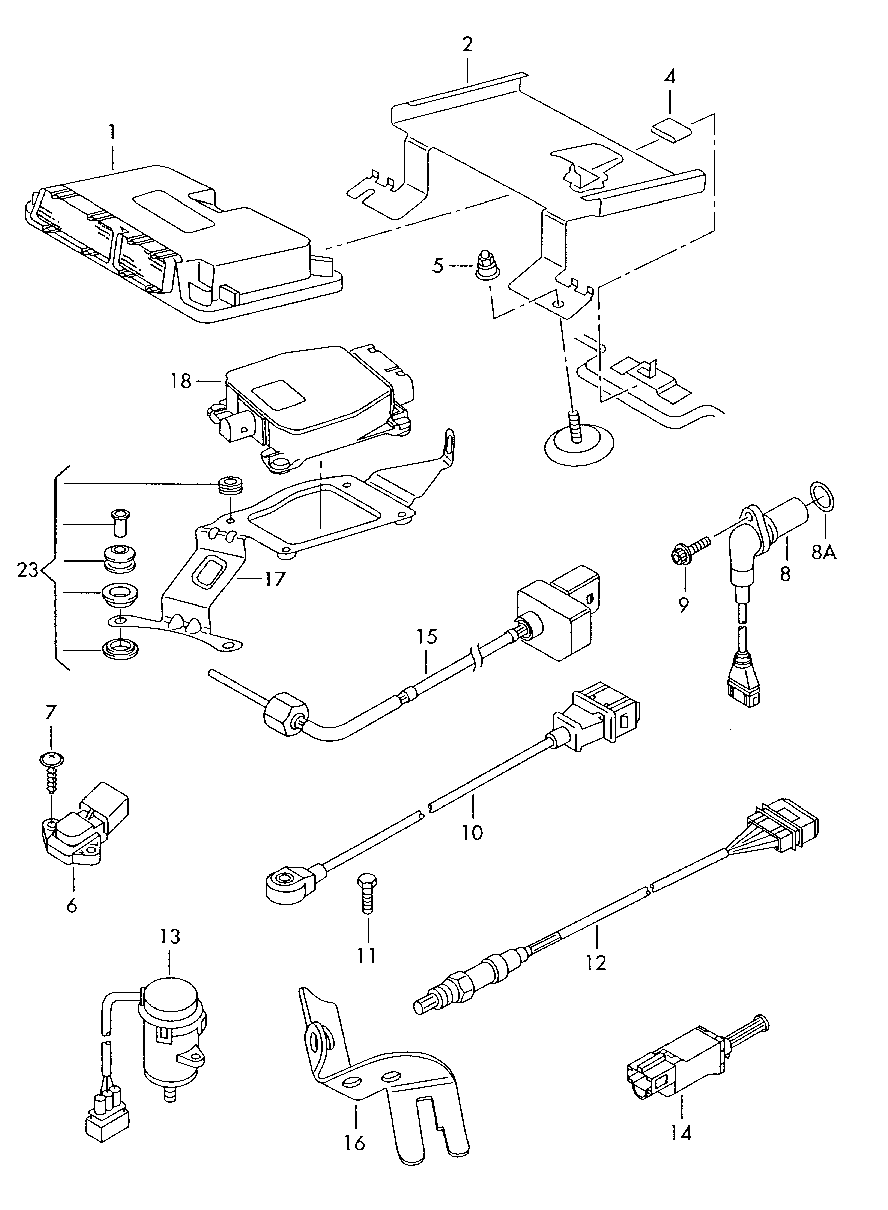 VAG 06E905376A - Detonācijas devējs autodraugiem.lv