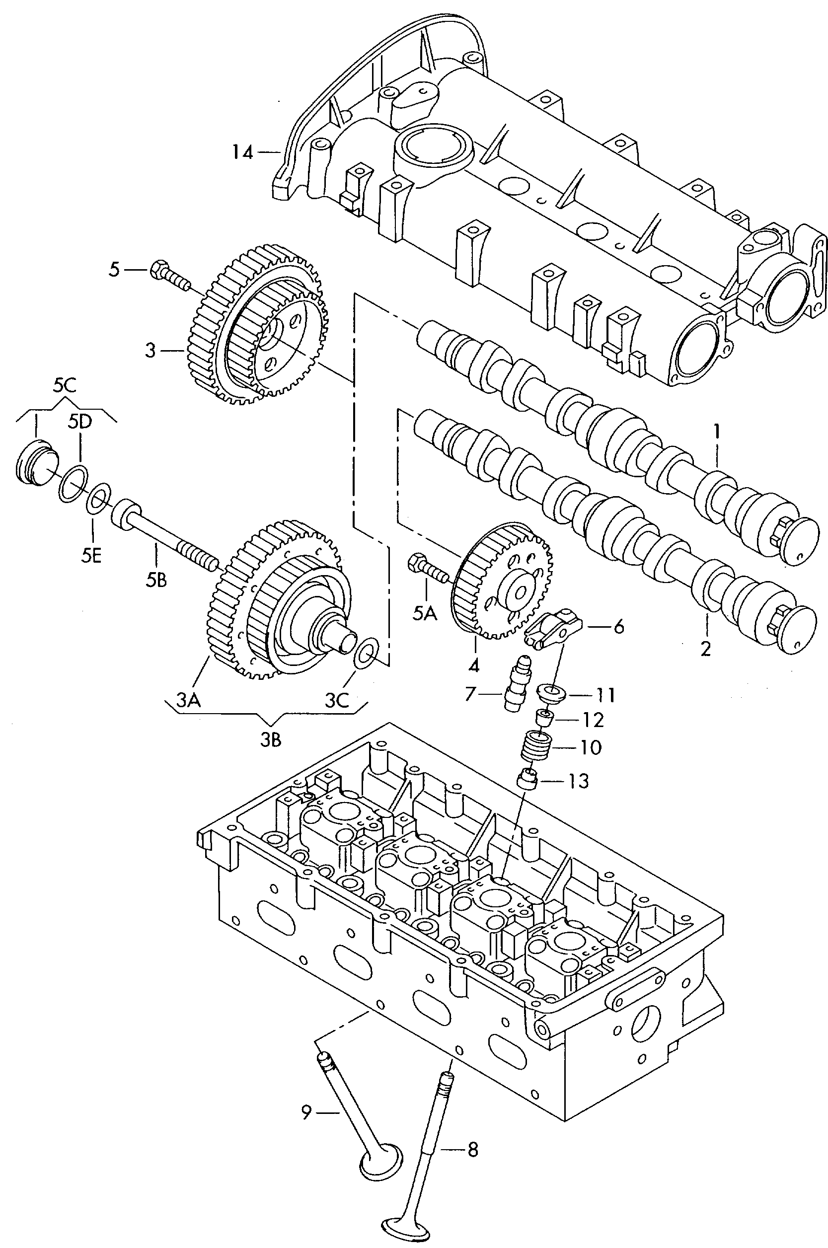 Skoda 036 109 411 C - Balansieris, Motora vadība autodraugiem.lv