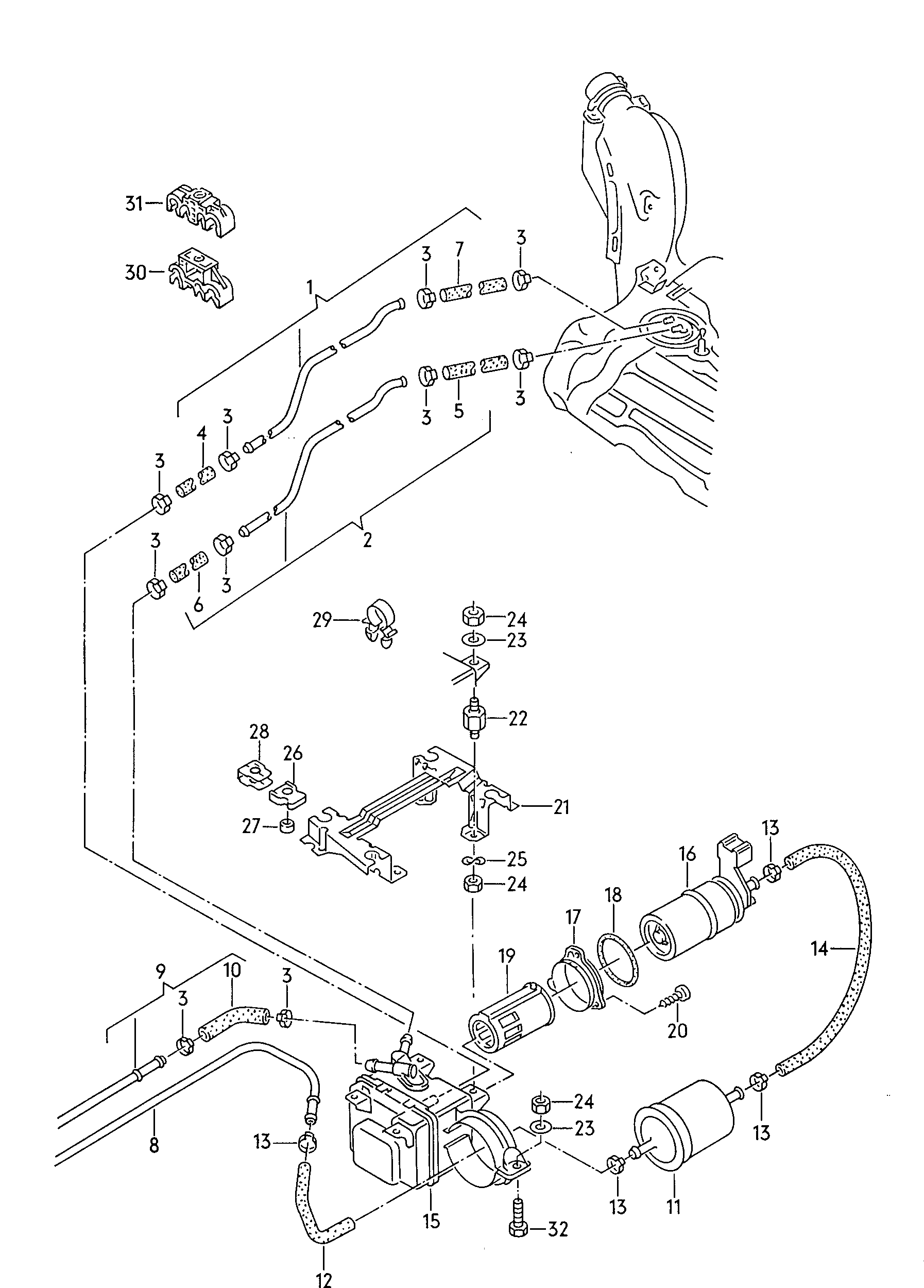 AUDI 191906090 - Degvielas sūknis autodraugiem.lv