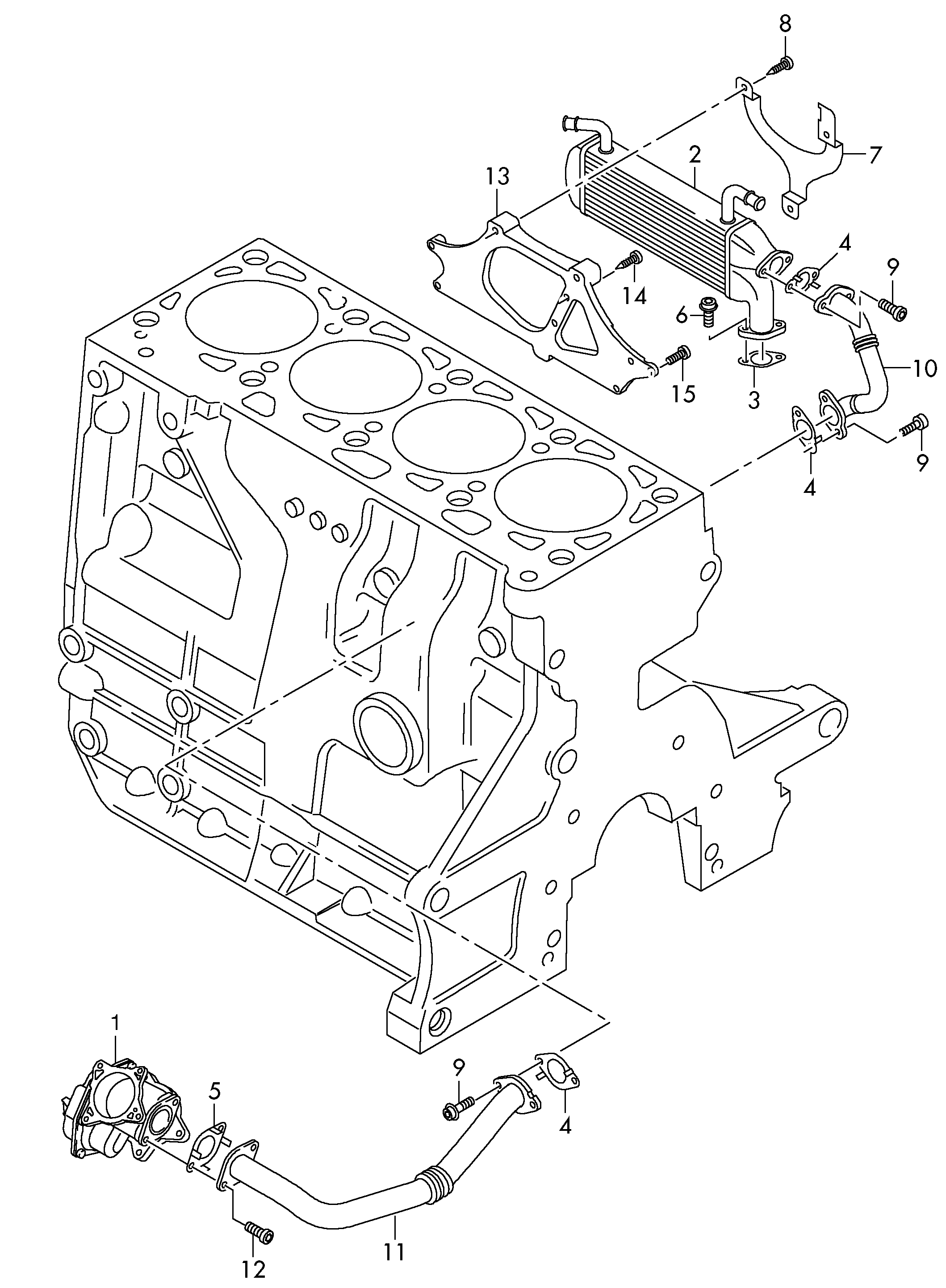 Skoda 03L131547D - Blīve, Eļļas radiators autodraugiem.lv