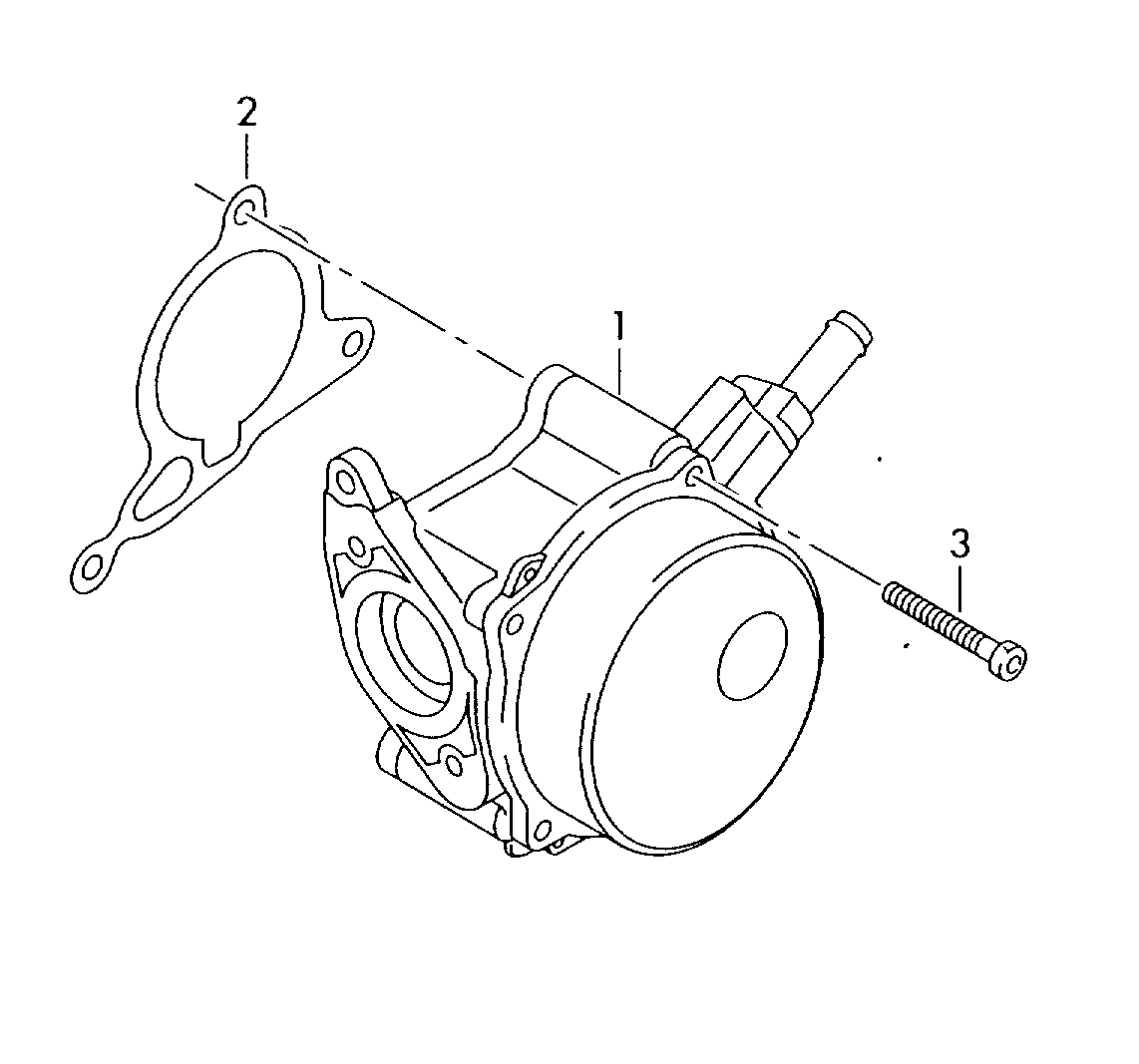 VW 06H 103 121J - Blīve, Vakuumsūknis autodraugiem.lv