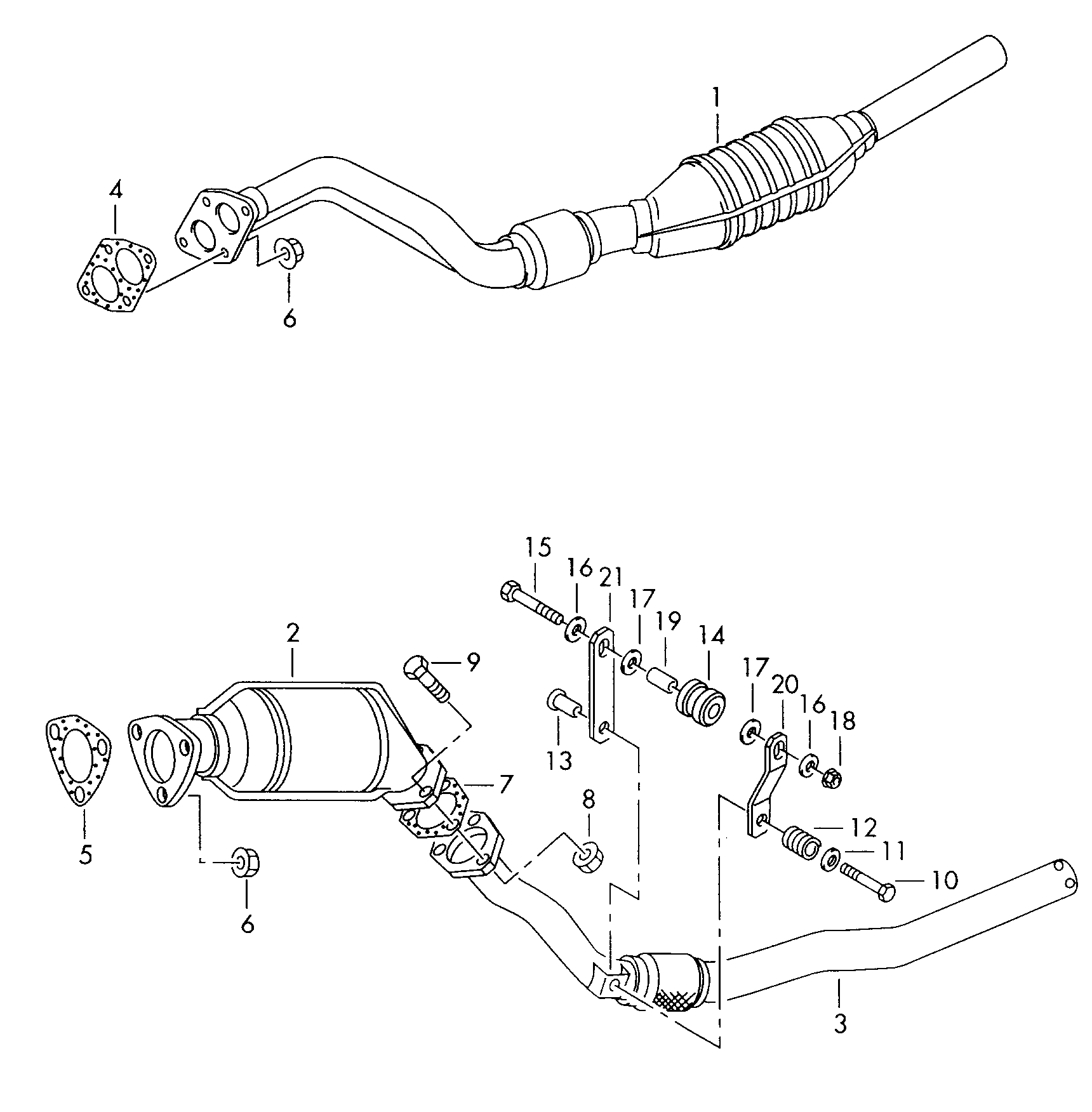 VAG N  90226403 - Uzgrieznis, Izplūdes kolektors autodraugiem.lv