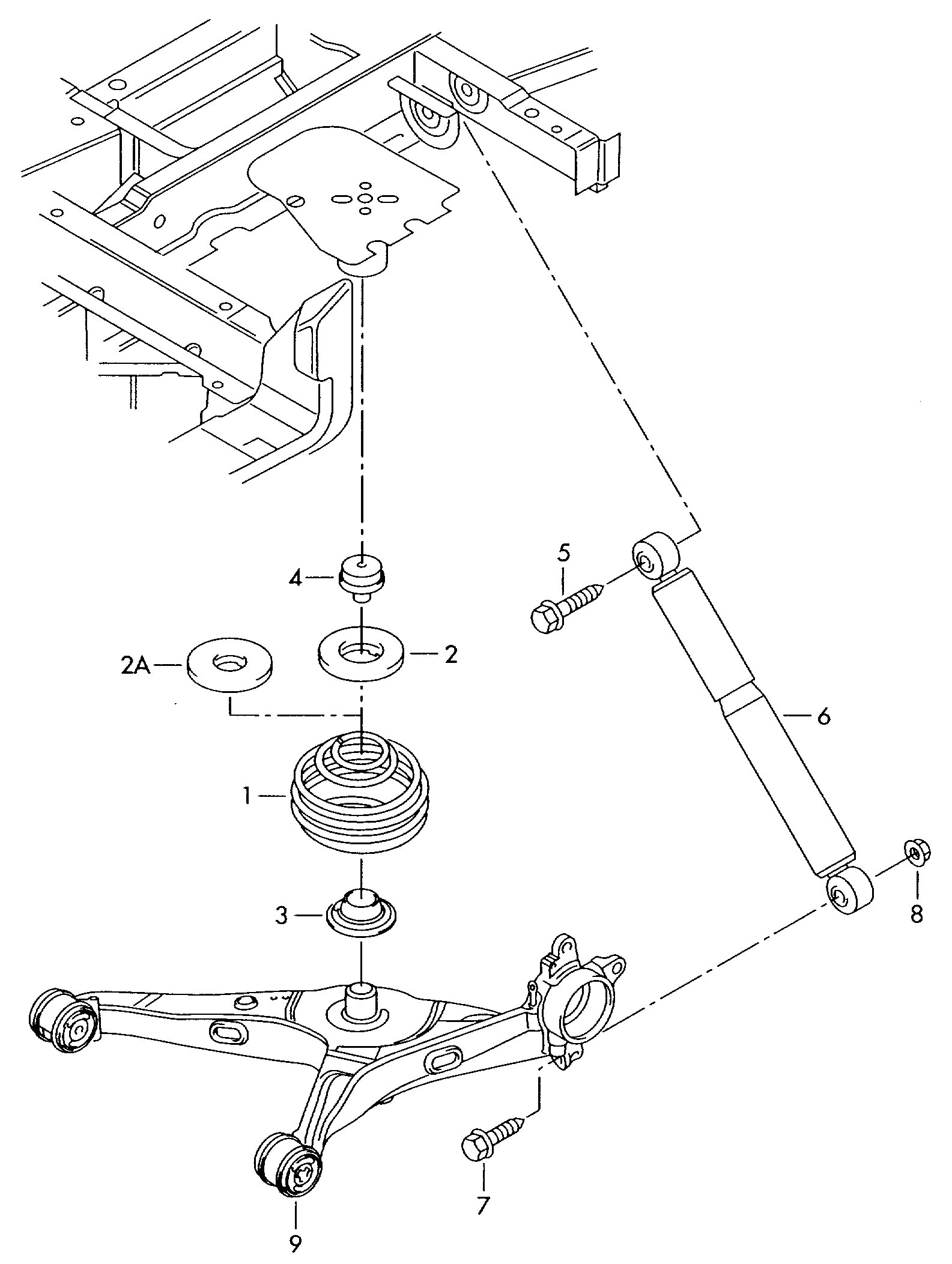 VW 7J0 511 115 E - Balstiekārtas atspere autodraugiem.lv