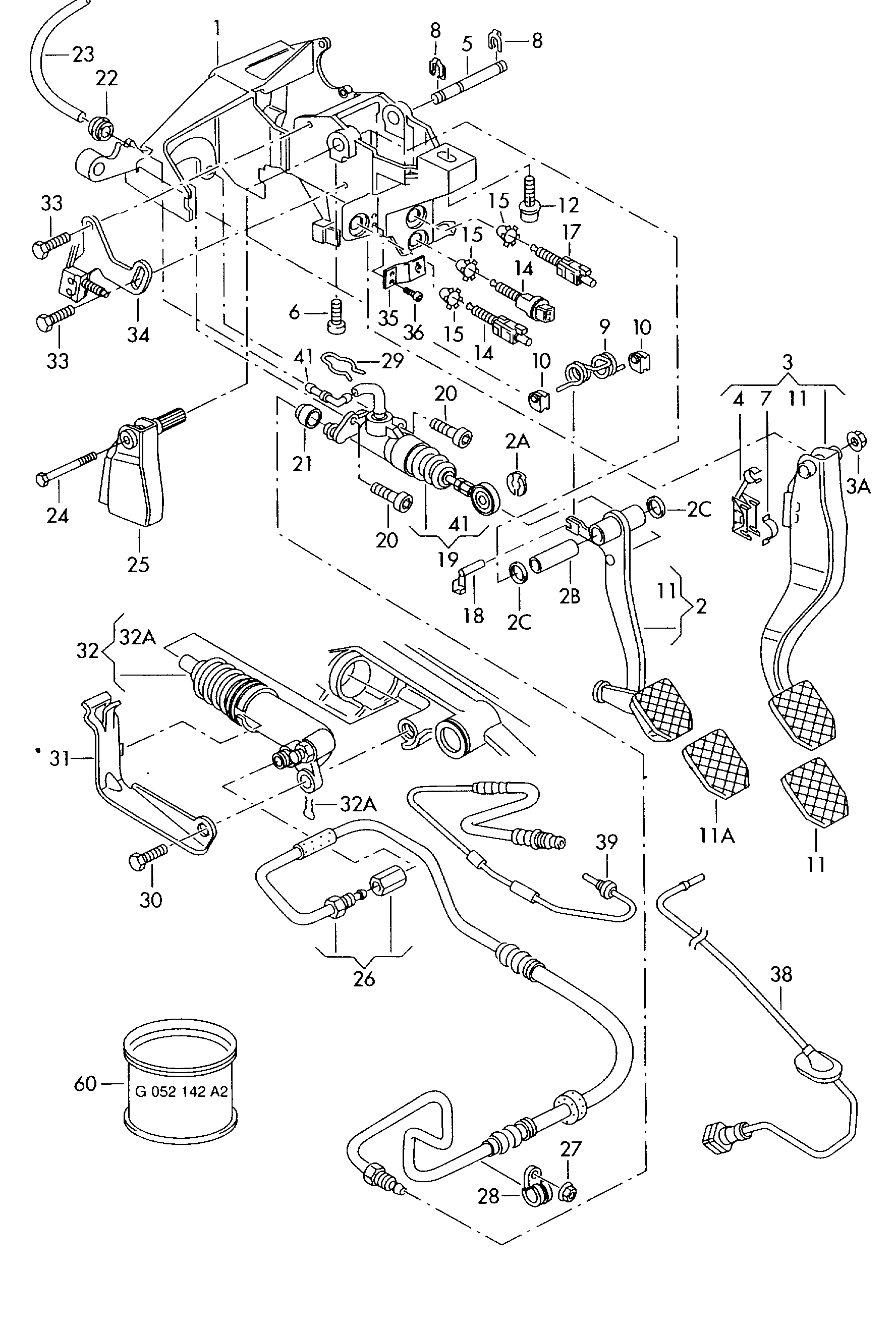 VAG 8D1 721 401 B - Galvenais cilindrs, Sajūgs autodraugiem.lv