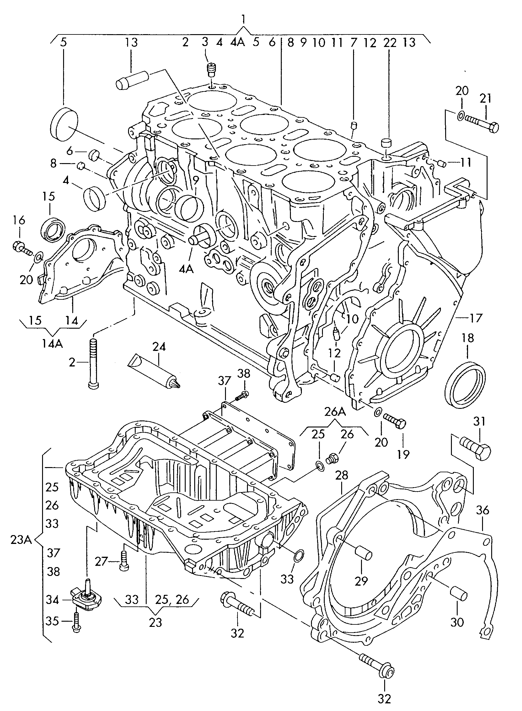 AUDI 022103085 - Vārpstas blīvgredzens, Kloķvārpsta autodraugiem.lv