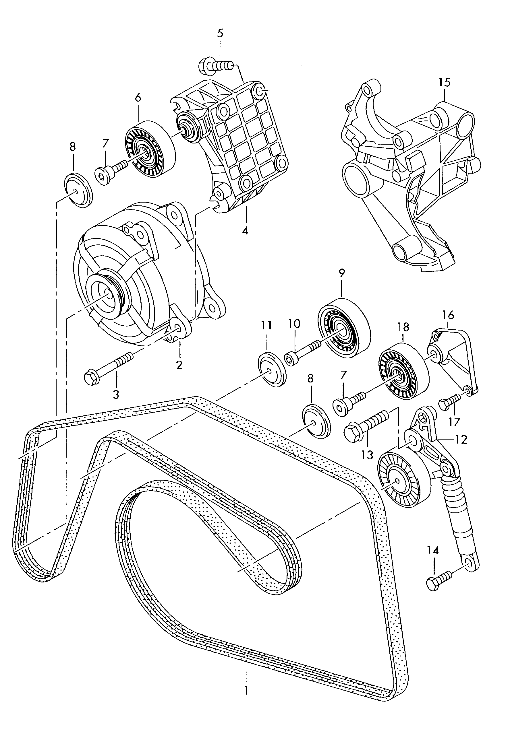 VW 059903137AC - Ķīļrievu siksna autodraugiem.lv