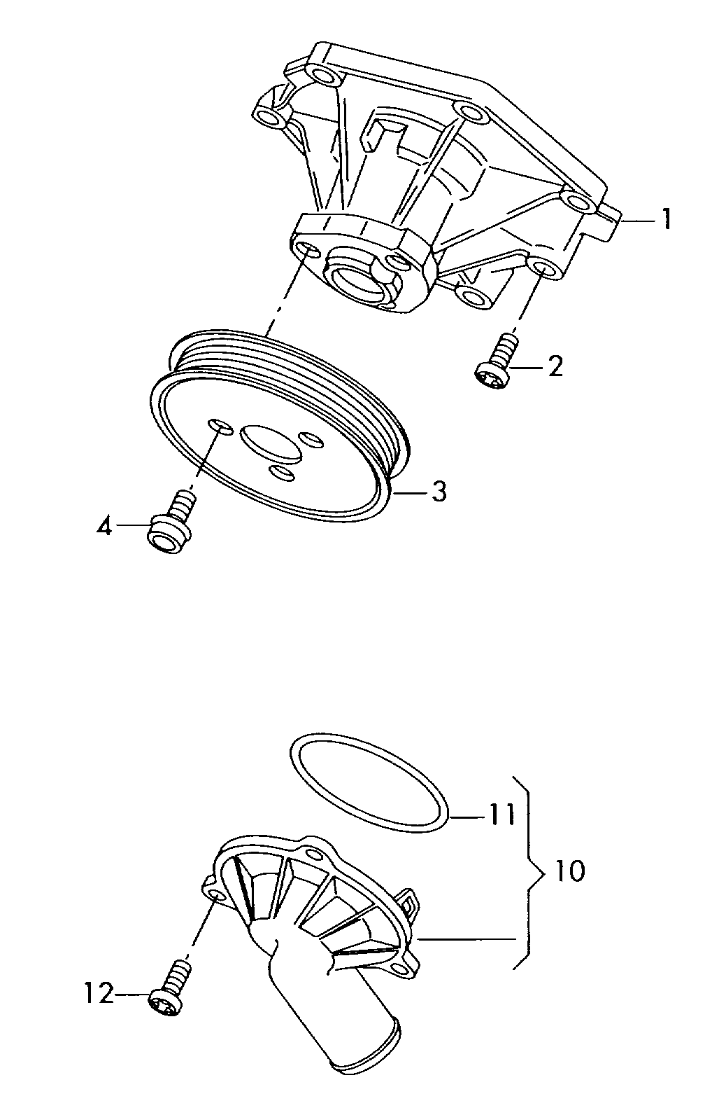 Seat 06E 121 005 F - Ūdenssūknis autodraugiem.lv