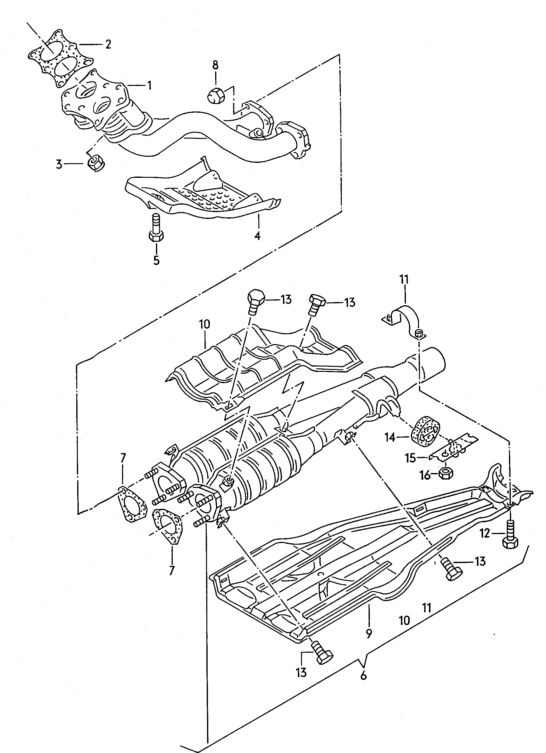 Seat 893253147D - Kronšteins, Trokšņa slāpētājs autodraugiem.lv