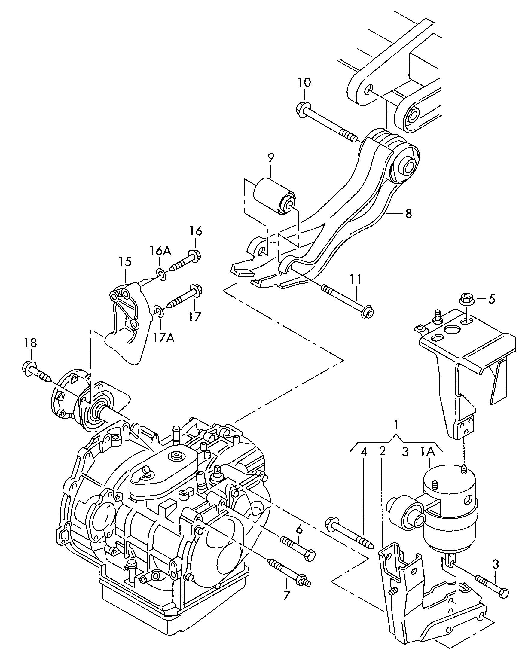 AUDI N  0195308 - Skrūve, Izplūdes sistēma autodraugiem.lv