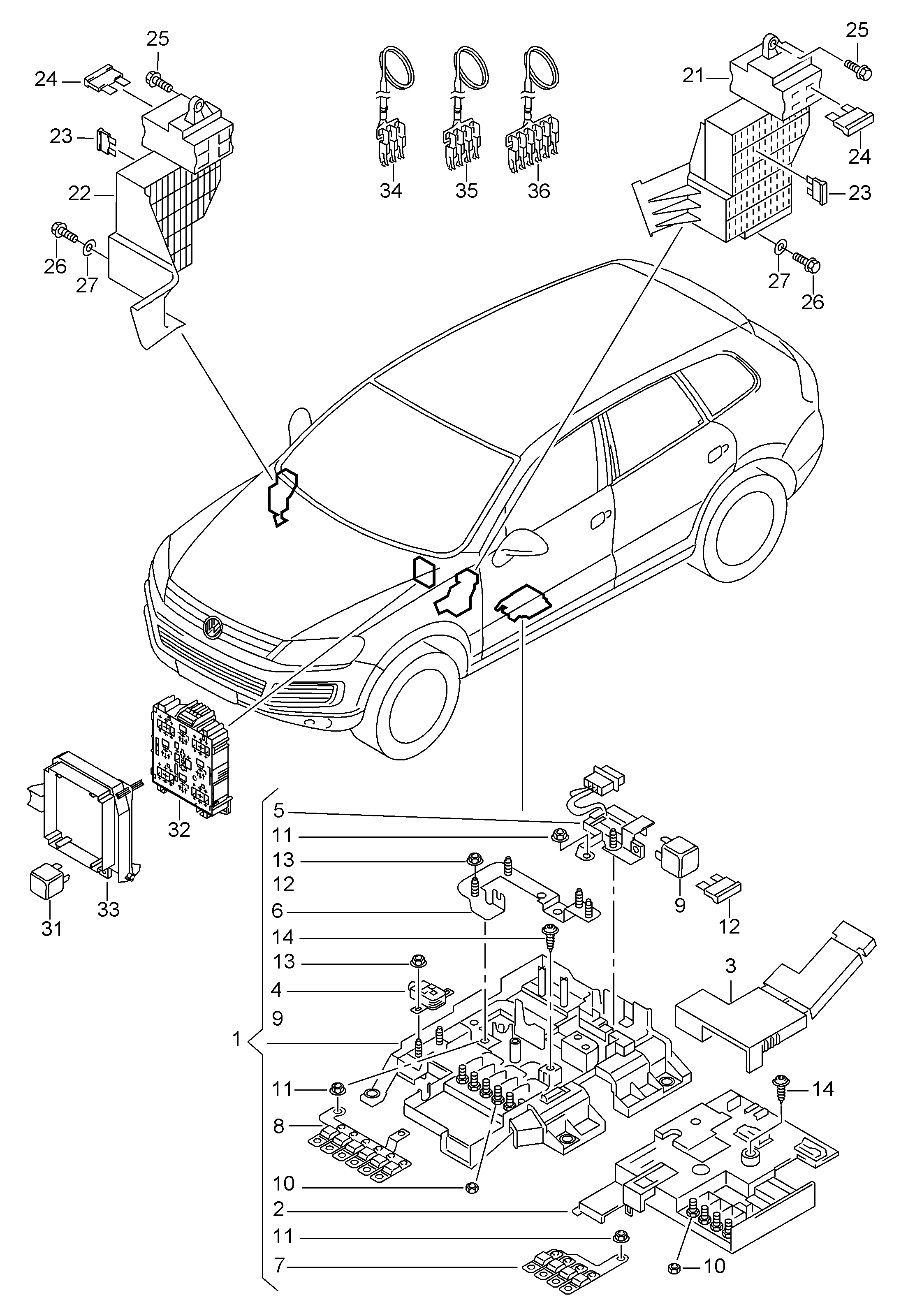 VW 4H0 951 253 - Relejs, Tuvā gaisma autodraugiem.lv