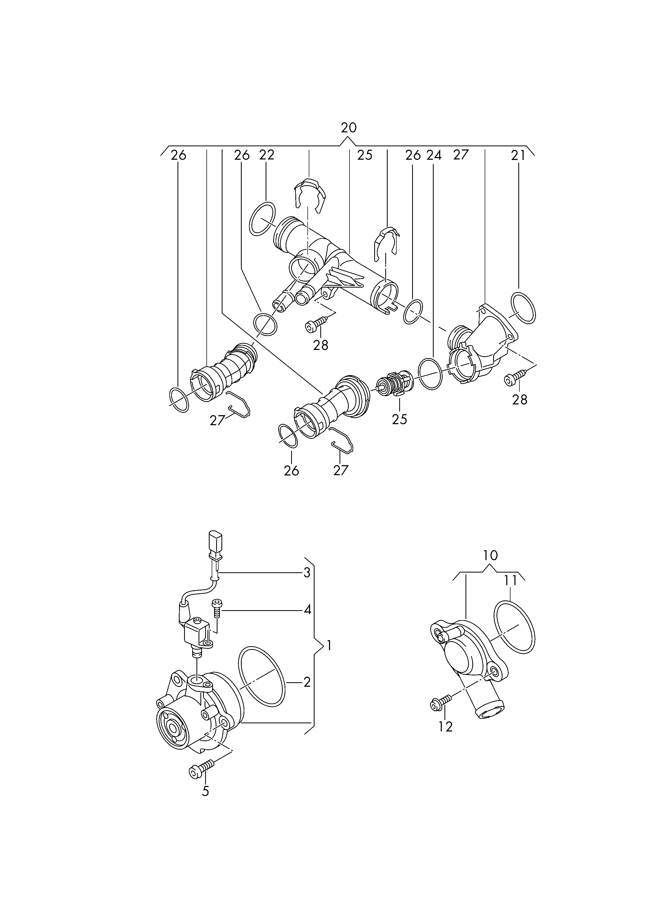 VAG 04L 121 011EX - Ūdenssūknis autodraugiem.lv