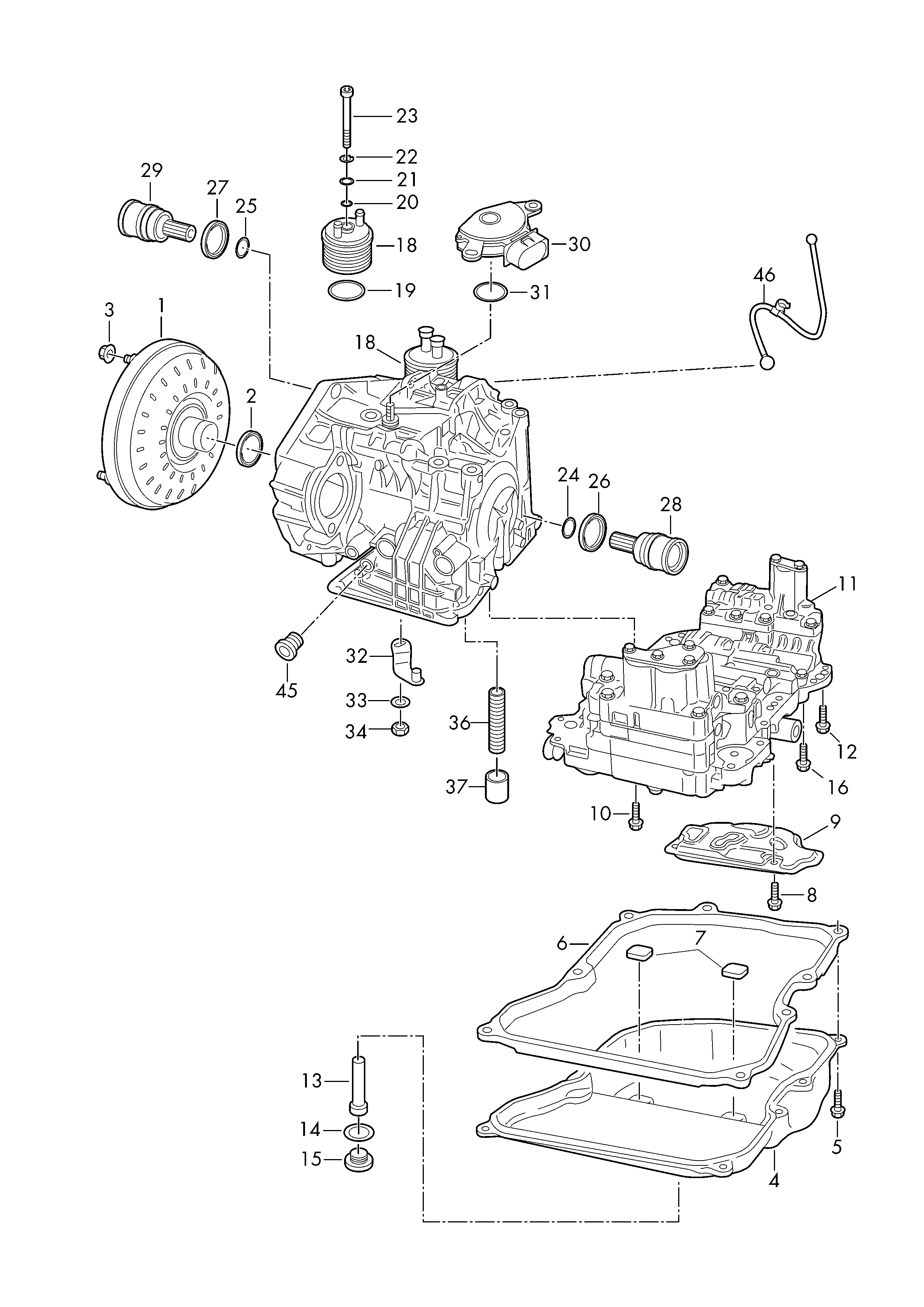 VAG 09G 325 429 B - Hidrofiltrs, Automātiskā pārnesumkārba autodraugiem.lv