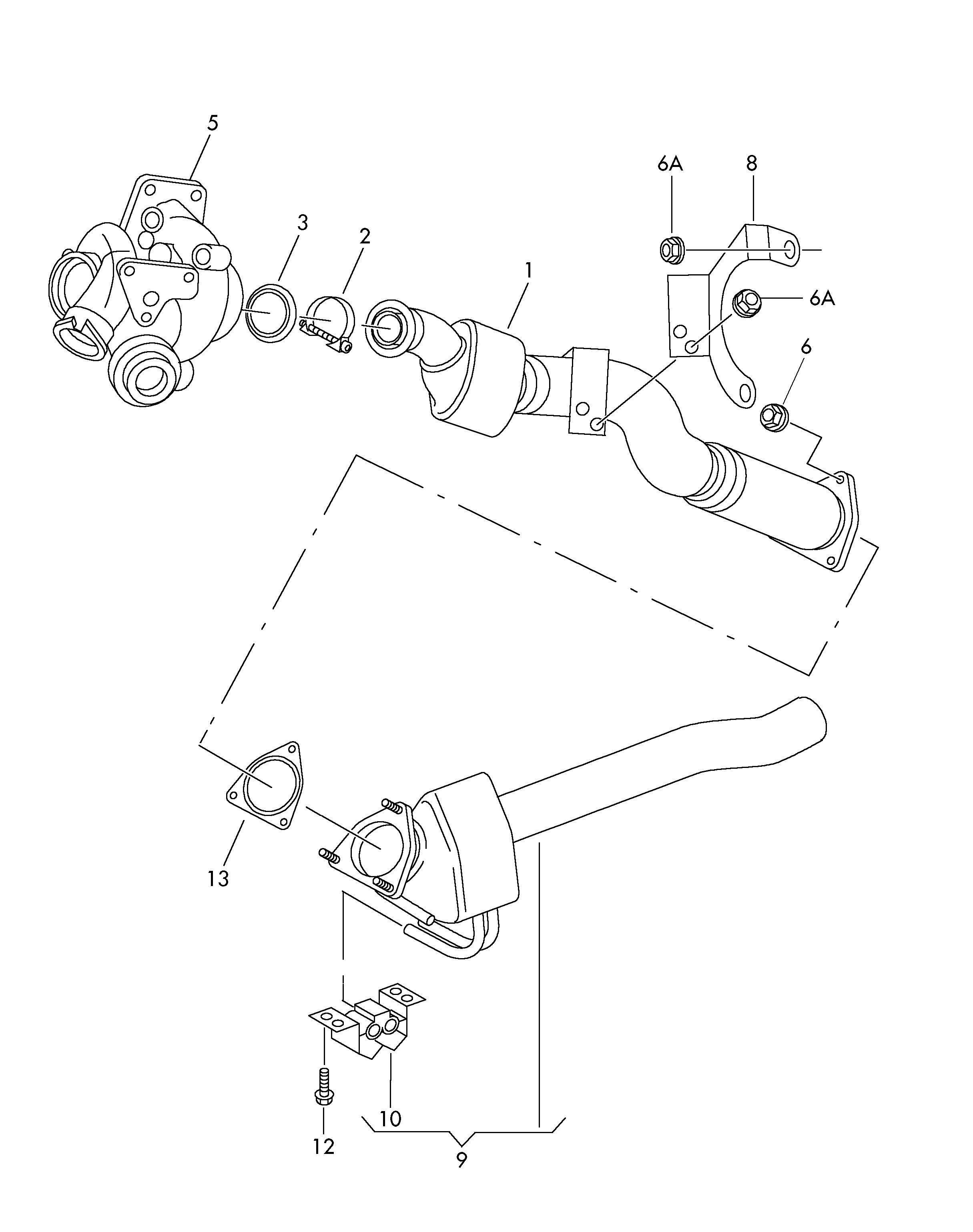 VW 7L0 253 115 A - Blīve, Kompresors autodraugiem.lv