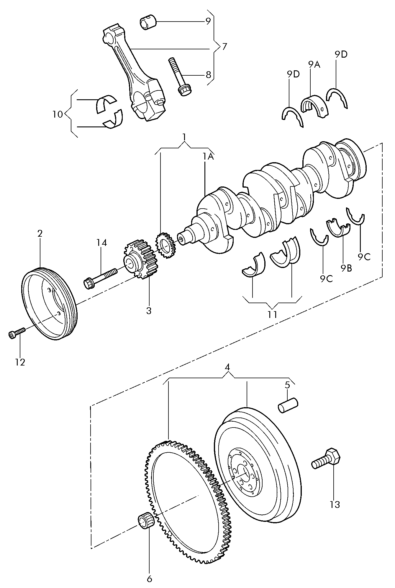 Seat 026 105 313 1 - Centrējošais gultnis, Sajūgs autodraugiem.lv