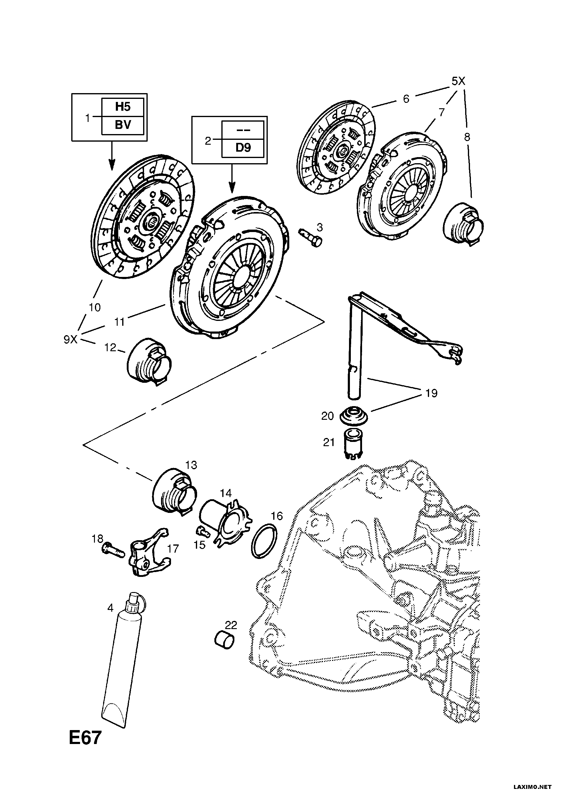 Opel 6 66 119 - Sajūga piespiedējdisks autodraugiem.lv